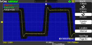 Mask can conveniently be set up using the mask generation tools of the scope itself. No external software is needed.